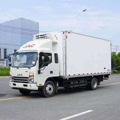 5.4米小黄牌冷藏车 江淮帅铃Q7康机170马力冷链物流运输车